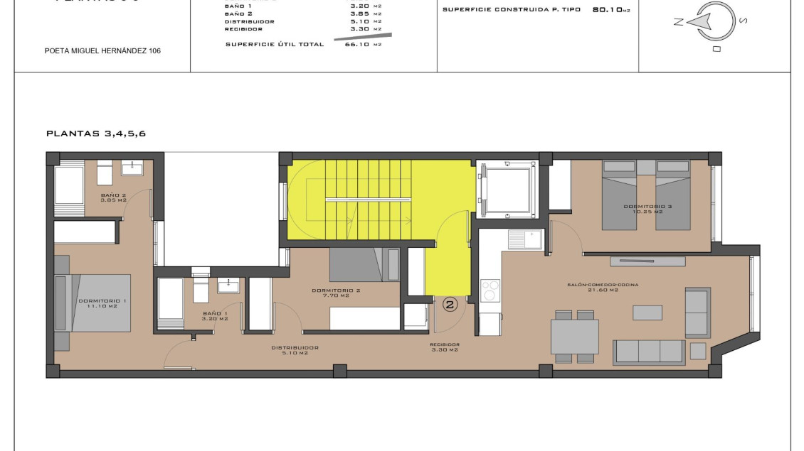 New Build - Piso - Elche - Reina Victoria-Miguel Hernández